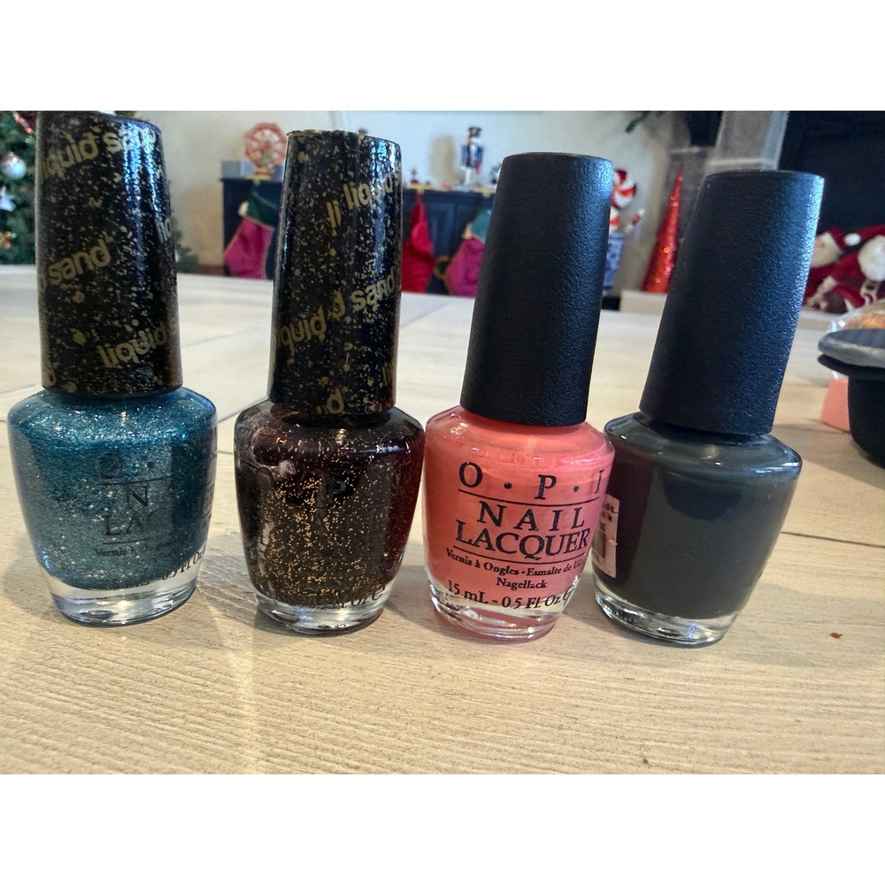OPI Polish Tiffany Case Stay The Night Sorry Im Fizzy Today Neini Neini Ok Fine